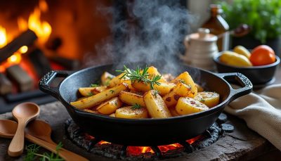 découvrez la poêlée hivernale au salsifis, un plat aux saveurs authentiques de feu de bois qui réchauffe et ravit toutes les papilles en cette saison.
