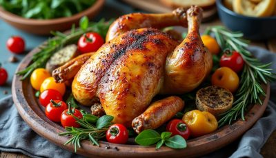 découvrez notre recette de poulet fondant à la perfection, sublimé par une délicieuse finition caramélisée pour un goût irrésistible.