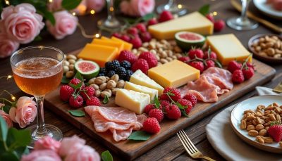 découvrez notre apéro saint valentin 2026 avec une planche chic à composer pour une soirée romantique et gourmande réussie.