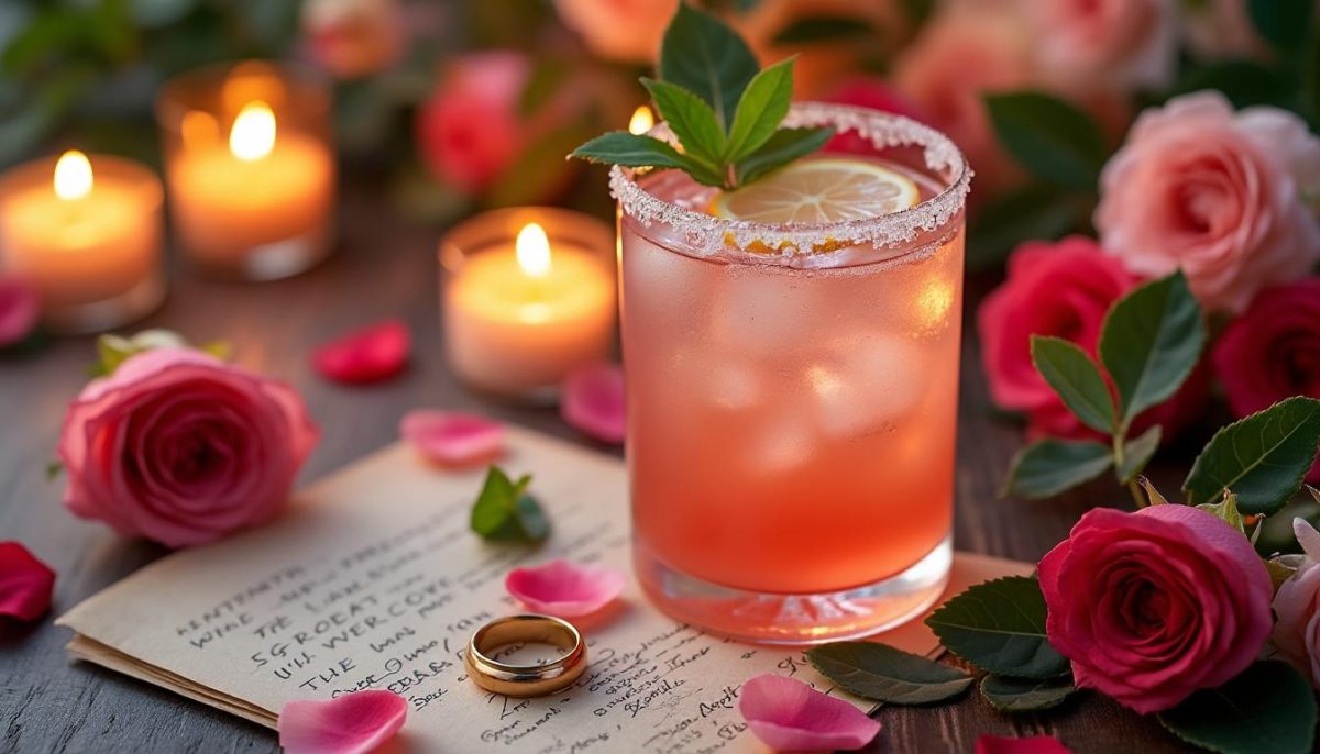 découvrez notre cocktail spécial saint valentin 2026 : margarita rose au pamplemousse et citron vert, une recette fraîche et gourmande pour célébrer l'amour avec élégance.