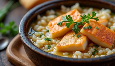 découvrez une fondue de poireaux onctueuse et savoureuse qui sublime riz et poisson, séduisant même les palais les plus difficiles.
