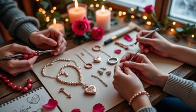 découvrez 5 idées originales de bijoux à créer en atelier pour célébrer la saint-valentin avec une touche personnelle et romantique.