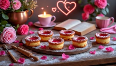 découvrez 5 délicieuses recettes de cannelés pour la saint-valentin, délicatement parfumés aux pralines roses, pour un dessert romantique et gourmand.