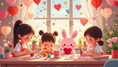 découvrez 7 idées de cadeaux de saint-valentin originales et faites maison, créées spécialement par les enfants pour une fête pleine d'amour et de tendresse.