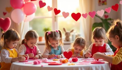 découvrez des idées simples de bricolage pour la saint-valentin 2026, adaptées aux tout-petits, pour créer une crèche originale et pleine d'amour.
