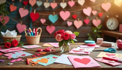 découvrez des idées simples et créatives pour réaliser une carte de saint valentin diy 2026 avec du papier et des feutres. parfait pour une touche personnelle et romantique !