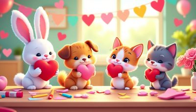 découvrez une carte saint valentin maternelle 2026 facile à réaliser en diy, parfaite pour les petits. une activité ludique pour exprimer leur amour et créativité.