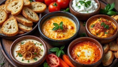 découvrez nos dips crémeux et fromagers, les incontournables à l'apéro qui disparaissent en un clin d'œil. parfaits pour régaler vos invités dès les premiers bouchées !
