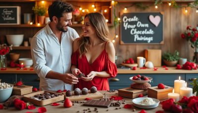 découvrez nos idées cadeaux gourmands et recettes autour du chocolat pour la saint valentin 2026, pour offrir ou partager un moment doux et délicieux.