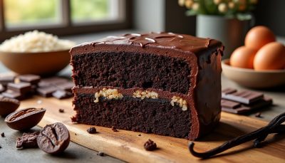découvrez ce gâteau au chocolat surprenant à base de riz qui révolutionnera votre façon de savourer ce céréale, alliant gourmandise et originalité.