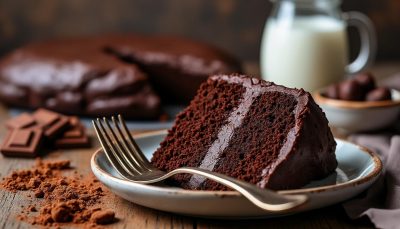 découvrez le secret surprenant de ce gâteau au chocolat sans œufs, à la texture moelleuse et fondante qui ravira vos papilles.