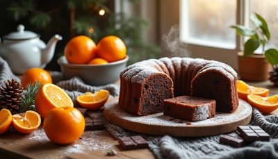 découvrez notre recette de gâteau moelleux aux clémentines et chocolat noir, parfaite pour réchauffer votre hiver et embaumer votre maison de délicieuses saveurs réconfortantes.