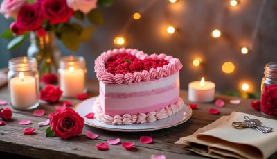 découvrez notre recette facile de gâteau saint valentin 2026 : un layer cake en forme de cœur, parfait pour célébrer l'amour avec douceur et gourmandise.