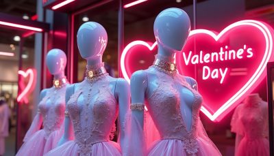 découvrez des idées créatives pour votre vitrine saint valentin 2026 qui captiveront les regards et arrêteront les passants, pour une décoration inoubliable et pleine d'amour.