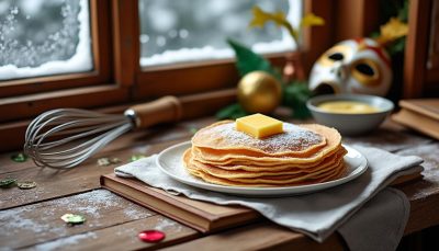 découvrez la recette des crêpes au beurre noisette de julie andrieu, une douceur légère et savoureuse parfaite pour égayer votre hiver pendant le carnaval.