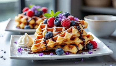 découvrez la recette gourmande des gaufres réinventées par jean-françois piège, une expérience culinaire unique qui révolutionnera vos papilles.