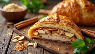 découvrez notre recette de pastilla maison, l'alliance parfaite entre croustillant et fondant pour ravir les amateurs de saveurs sucré-salé.
