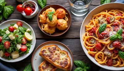 découvrez notre recette rapide et savoureuse de pâtes crémeuses à la viande et tomates, un délice prêt en seulement 30 minutes pour un repas gourmand et facile.