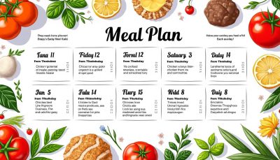 découvrez notre plan repas hebdomadaire du 16 février 2026 avec des idées gourmandes et équilibrées pour toute la famille. simplifiez vos repas et savourez la diversité nutritionnelle chaque jour.
