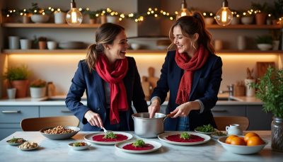 découvrez un menu complet et facile pour la saint-valentin 2026, prêt en seulement 30 minutes. idéal pour un repas romantique rapide et savoureux.