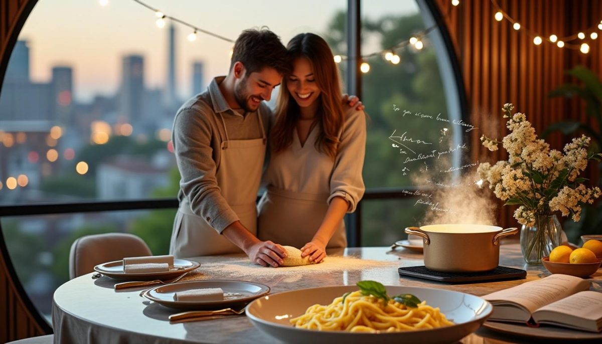 découvrez une recette délicieuse pour la saint-valentin 2026 : des pâtes fraîches nappées d'une crème onctueuse au citron, parmesan et basilic, pour un repas romantique et savoureux.