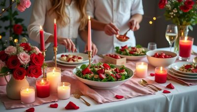 découvrez des idées de repas saint valentin faciles à préparer en seulement 30 minutes pour célébrer l'amour en 2026.