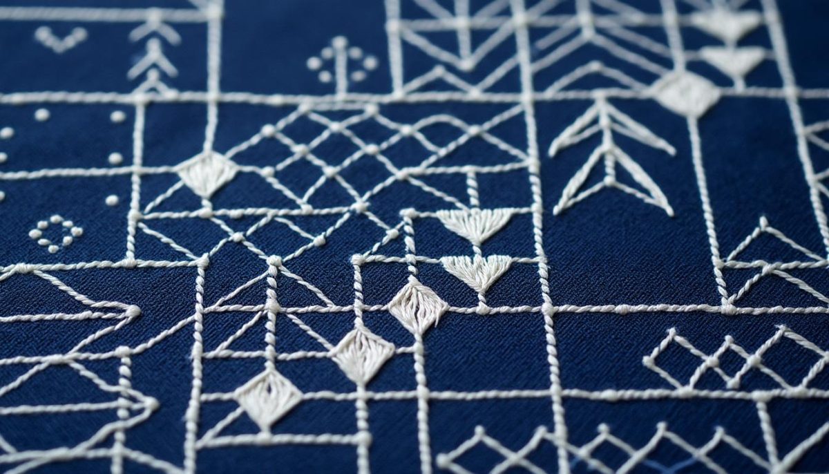 découvrez l'art ancestral japonais du sashiko à la médiathèque de bressols, une exposition fascinante qui révèle les techniques traditionnelles de broderie.