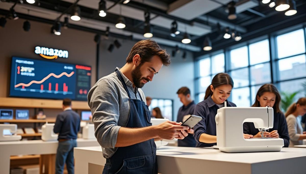 amazon réduit fortement le prix des machines à coudre singer, entraînant une hausse spectaculaire des ventes en temps réel. profitez vite de cette offre exceptionnelle !