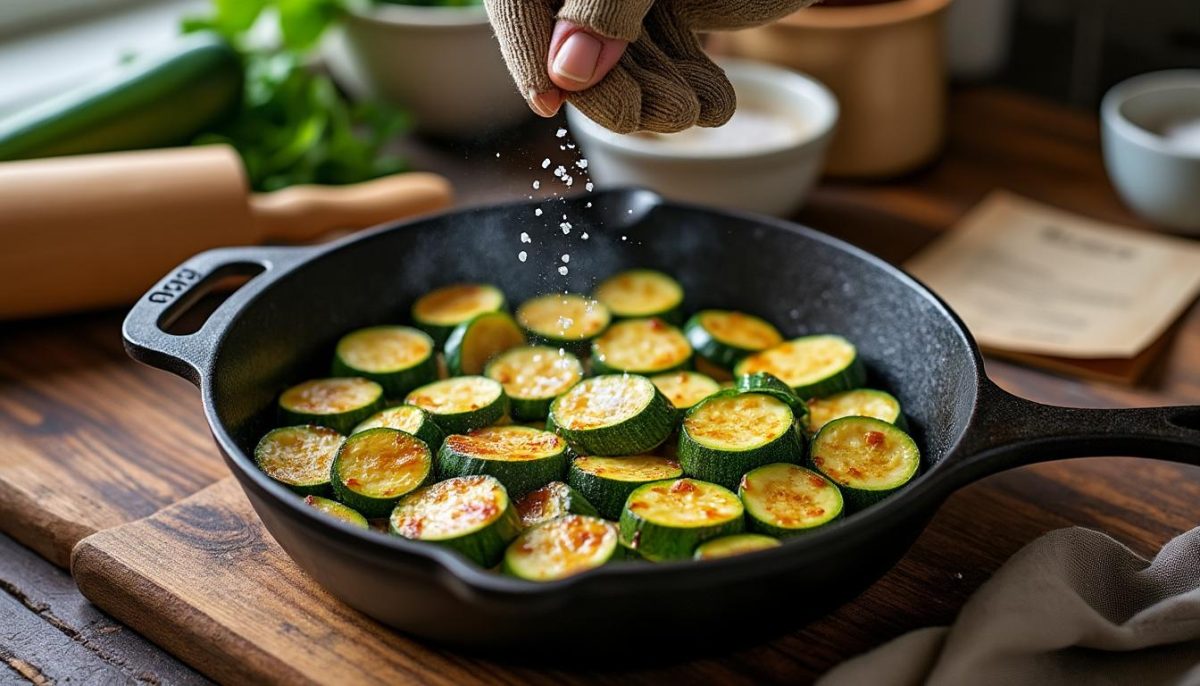 découvrez le secret pour réussir des courgettes poêlées fondantes à chaque fois grâce à un geste simple qui transformera votre recette.