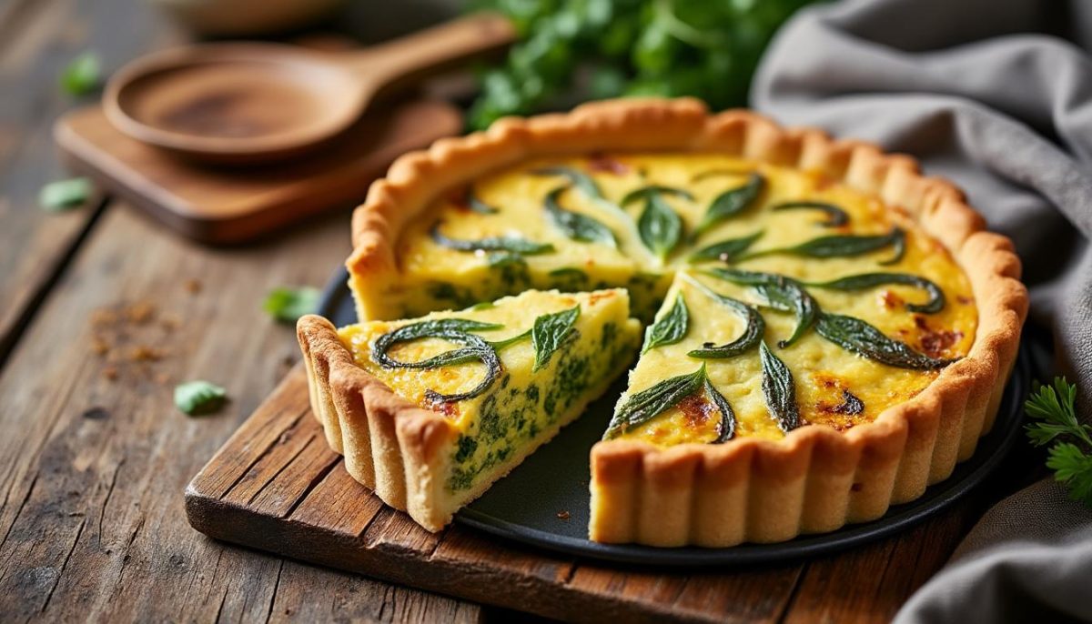 découvrez le secret facile qui rend votre quiche aux poireaux parfaitement fondante et facilite sa découpe à chaque fois pour un goût irrésistible.