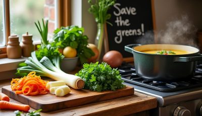 découvrez comment utiliser la partie souvent jetée du poireau pour embellir vos recettes, économiser de l'argent et éviter le gaspillage alimentaire grâce à une astuce simple et efficace.