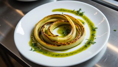 découvrez la recette unique de philippe etchebest qui sublime le poireau tiède avec une vinaigrette éclatante, pour une expérience gourmande et inoubliable à chaque bouchée.