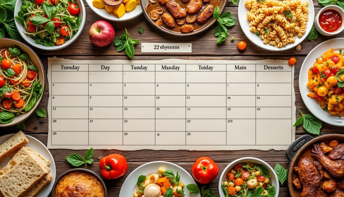 découvrez notre plan de repas hebdomadaire du 30 mars 2026, conçu pour faciliter vos repas avec des idées équilibrées et savoureuses tout au long de la semaine.