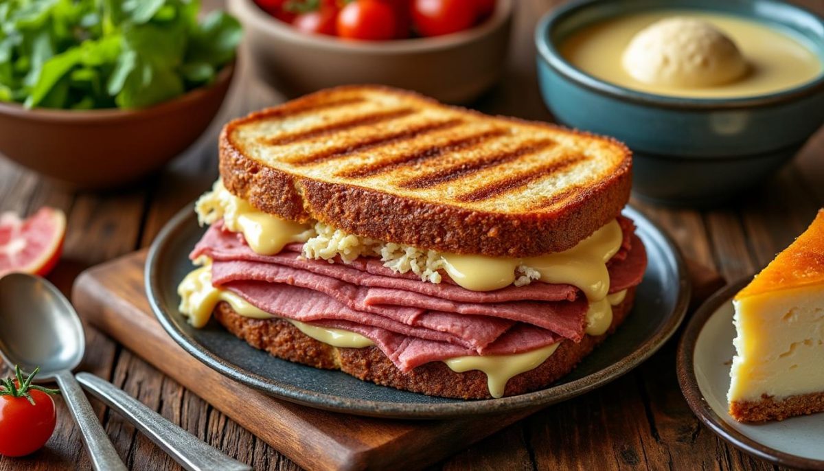 découvrez comment préparer facilement chez vous un authentique sandwich reuben, alliant la saveur délicieuse de la charcuterie classique pour un goût inoubliable.