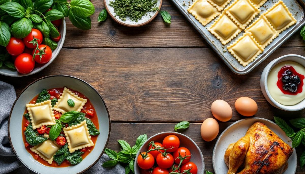 découvrez notre recette simple et rapide de raviolis maison, prêts en moins de 30 minutes pour un repas délicieux et fait maison.