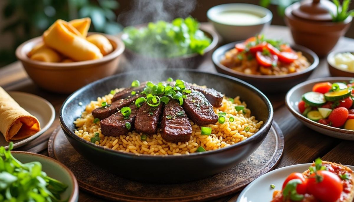 découvrez notre recette de riz sauté au steak, une alternative maison savoureuse et bien meilleure que la livraison pour un repas rapide et gourmand.