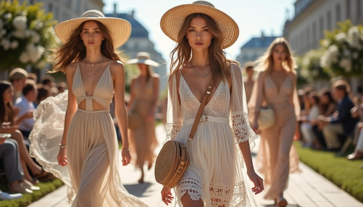 découvrez la dernière collection bohème et onirique de chloé lors de la semaine de la mode à paris, alliant élégance et rêves pour une garde-robe unique.