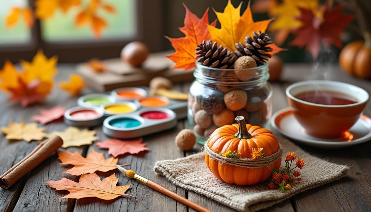 découvrez 3 idées de créations d'automne rapides à réaliser en seulement 10 minutes avec des matériaux que vous avez déjà chez vous. parfait pour une décoration chaleureuse et diy facile !