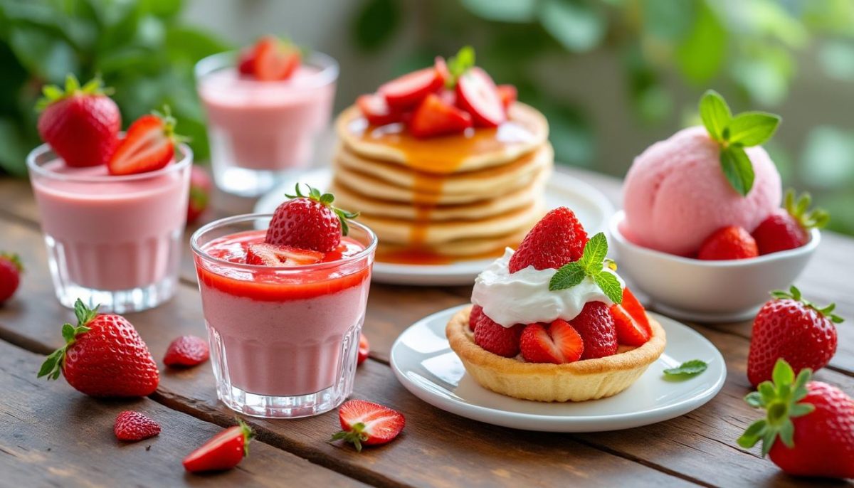 découvrez 5 desserts rapides aux fraises qui vont sublimer la saison et ravir vos papilles avec fraîcheur et gourmandise.