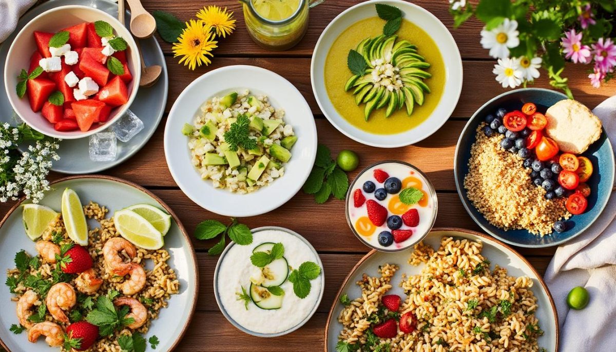 découvrez 7 idées de repas d'été ultra rafraîchissants, prêts en seulement 20 minutes chrono, parfaits pour des soirées légères et gourmandes.