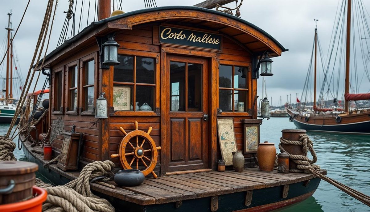 découvrez comment dalmard marine à paimpol redonne vie au célèbre caban de corto maltese, un lieu emblématique chargé d'histoire et de charme maritime.