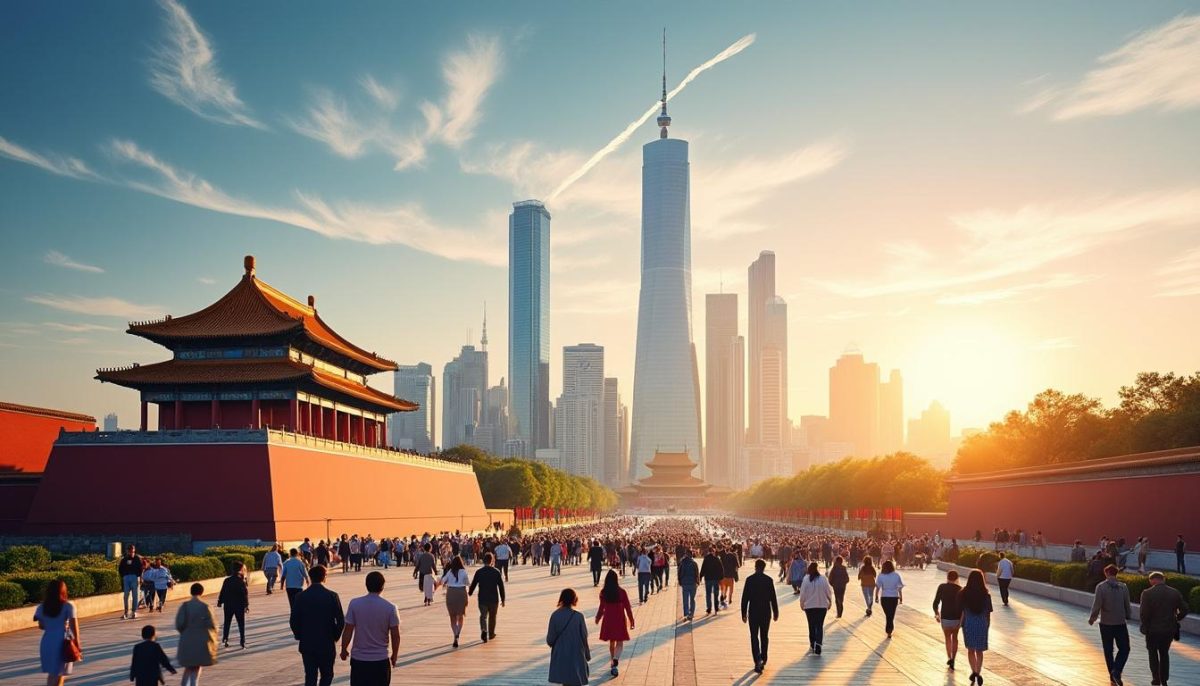 découvrez comment l'axe central de pékin incarne un dialogue captivant entre le riche héritage historique de la ville et son développement moderne, alliant tradition et innovation.