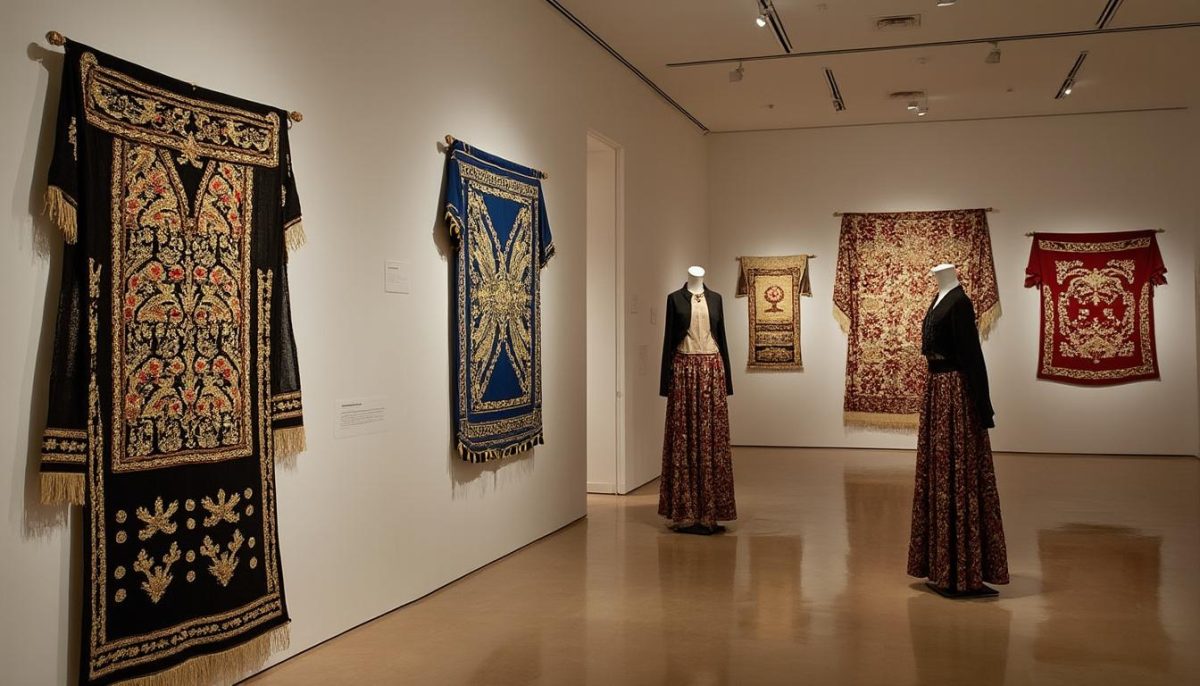 découvrez comment le musée jacques-chirac de sarran illustre le soft power à travers des broderies raffinées et des fils d'or éclatants, alliant art et influence culturelle.