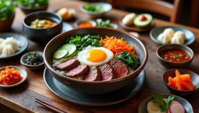 découvrez notre recette rapide et savoureuse de bol de bœuf coréen, idéale pour les soirs de semaine. un plat facile à préparer pour un repas équilibré et plein de saveurs.