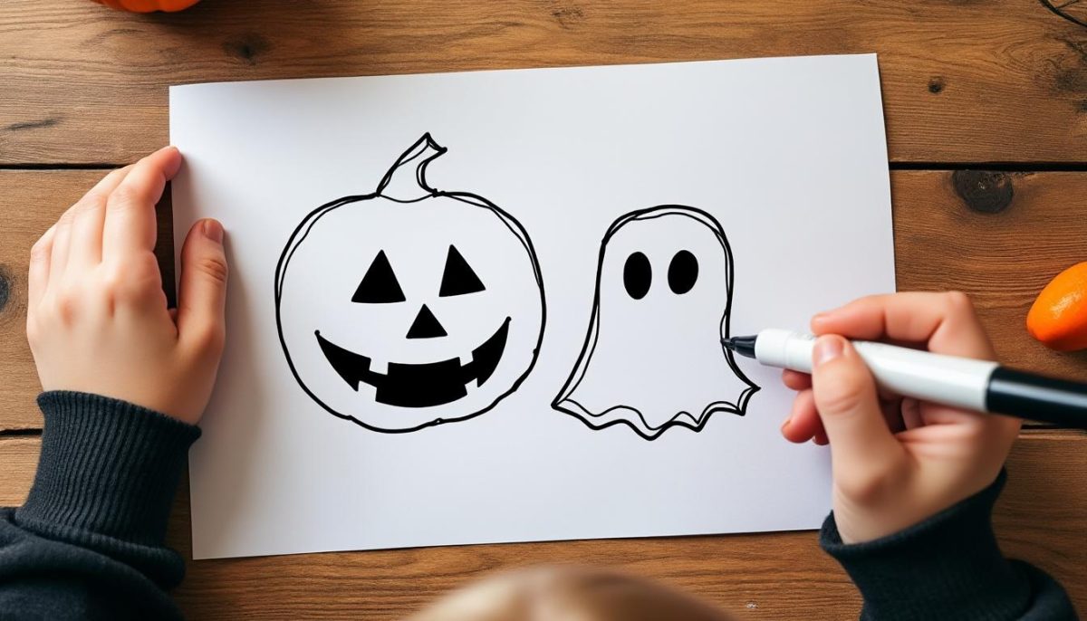 découvrez un dessin d'halloween ultra facile à réaliser, parfait même pour les enfants de 5 ans. amusez-vous en famille avec cette activité créative simple et rapide !