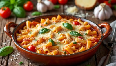 découvrez ce gratin de pâtes ultra fondant, une recette rapide et gourmande prête en 30 minutes pour sauver vos dîners de semaine avec simplicité et saveurs.