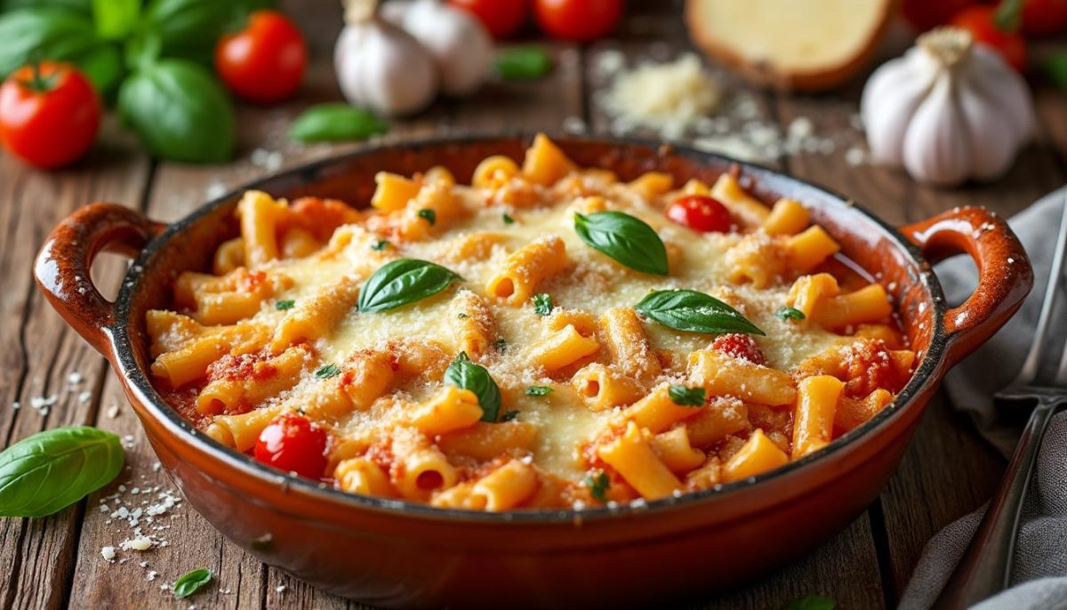 découvrez ce gratin de pâtes ultra fondant, une recette rapide et gourmande prête en 30 minutes pour sauver vos dîners de semaine avec simplicité et saveurs.