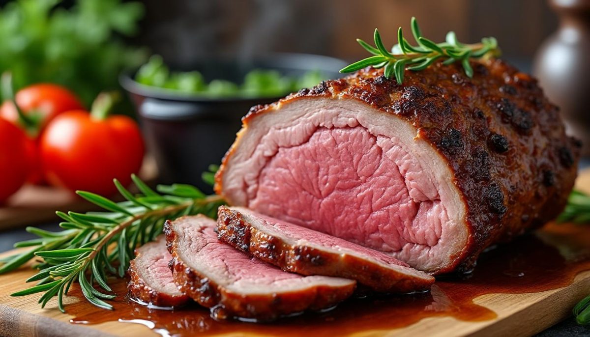 découvrez un gigot mijoté pendant 7 heures, tendre et fondant, qui ravira toute la famille avec sa saveur délicate et sa texture parfaite.