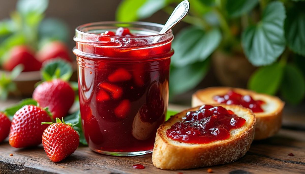 découvrez comment cette délicieuse confiture de fraises maison va transformer votre palais et vous faire oublier définitivement les versions industrielles.