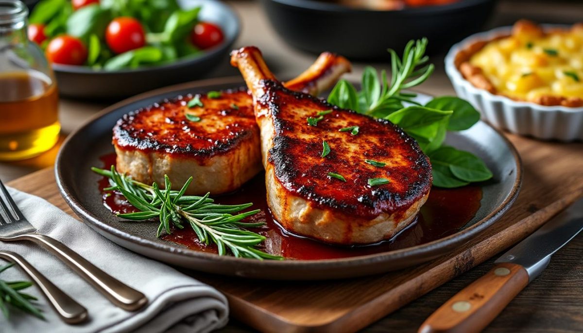 découvrez comment préparer des côtelettes de porc juteuses au four grâce à une marinade express qui sublime les saveurs en un rien de temps. recette simple et délicieuse pour un repas réussi.